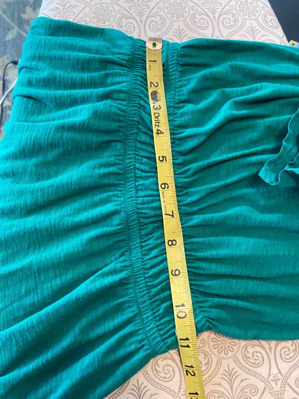Nation LTD Aria Emerald Green Ruffle V-Neck Midi Dress XSmall XS - Picture 4 of 16